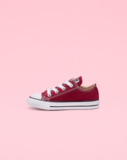 Converse Chuck Taylor All Star Seasonal Color Lány Rövidszárú Bordó | JNFCGPL-HU